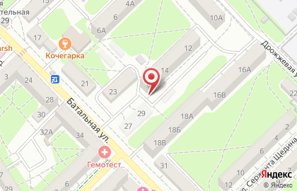 Салон-парикмахерская Ля Фасон в Московском районе на карте