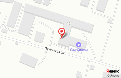 Уфа-синтез в Орджоникидзевском районе на карте