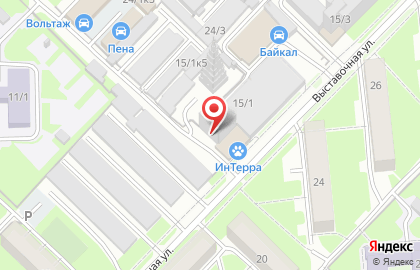Испытательный центр ОРГТЕХСТРОЙ-Новосибирск на карте