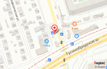 Кафе Дядя Дёнер в Дзержинском районе на карте