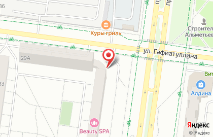 Страховая компания Росгосстрах на улице Гафиатуллина на карте