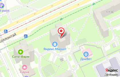 Школа танцев Тэ-Кари на метро Проспект Большевиков на карте