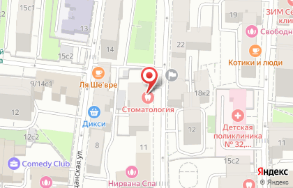 Грузоперевозки метро Сухаревская на карте