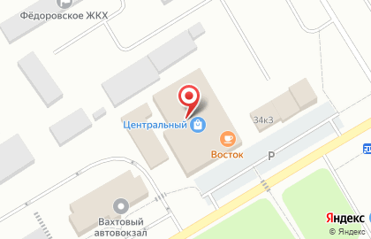 Аптека от Склада в Фёдоровском на карте