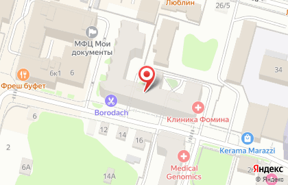 Титул на улице Лидии Базановой на карте