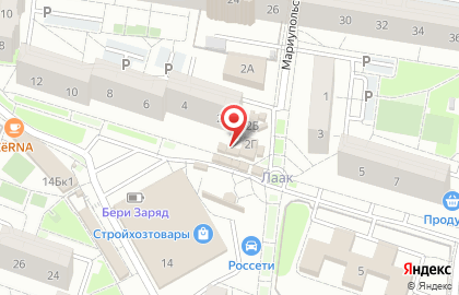Московские конфеты на Мариупольской улице на карте