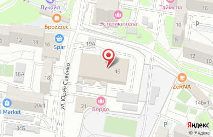 Кафе Дилижанс на улице Генерала Буткова на карте