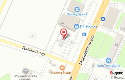 Автомойка icw 40 на Московской улице на карте