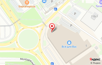 Кафе быстрого питания Тарелка на карте