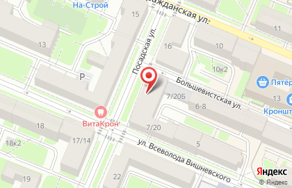 Кафе на Посадской, 20 на карте