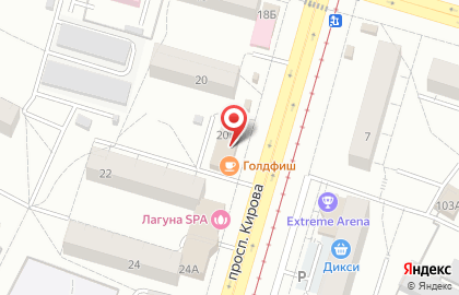 Кафе японской кухни Sushi tanoshi на карте