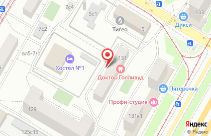 Академическая клиника на Улице Сергея Эйзенштейна на карте