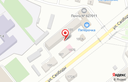 Аптека Фармленд в Тюмени на карте