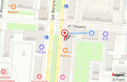 Типография ПолиграФ на улице Ватутина на карте