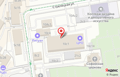 Ритуальный салон Ритуал в Савёловском проезде на карте