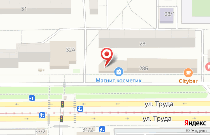 Магазин хозтоваров в Орджоникидзевском районе на карте