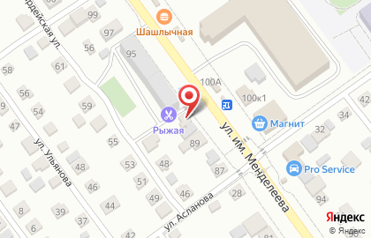 Магазин разливного пива Пивной мир в Краснооктябрьском районе на карте