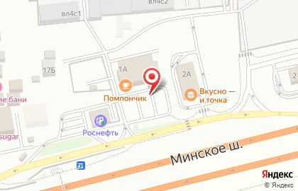 Помпончик в Краснознаменске на карте