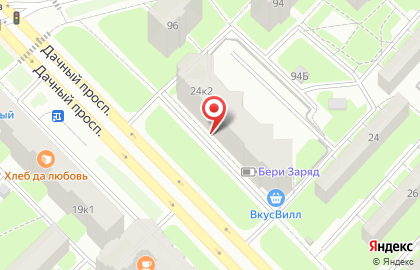 Магазин канцтоваров в Санкт-Петербурге на карте
