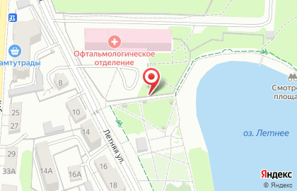 Баня Серебряная чаша на карте