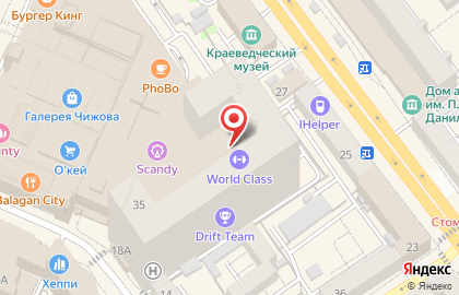 Магазин Prestige в ТЦ Галерея Чижова на карте