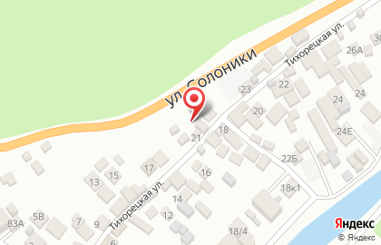 Магазин Кроп-пиво на Тихорецкой улице на карте