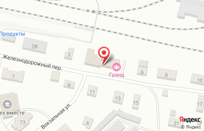 Beauty в Железнодорожном переулке на карте