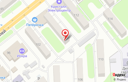 Санитарная служба на проспекте Строителей на карте