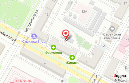 777 на Латвийской улице на карте
