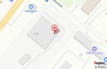 Торговая компания Импульс в Железнодорожном районе на карте