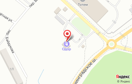 АЗС Одор в Калининграде на карте
