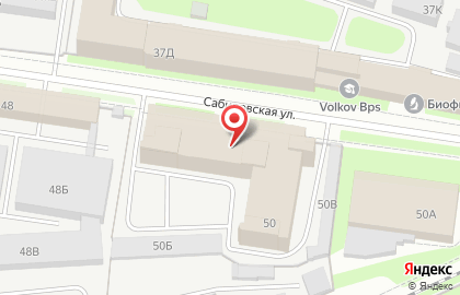 Аскор на Сабировской улице на карте
