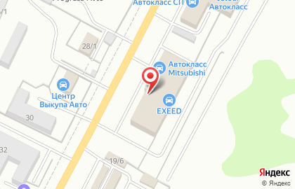 Автокласс Плюс на Новомосковском шоссе на карте