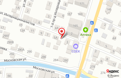 Гастроном в Махачкале на карте