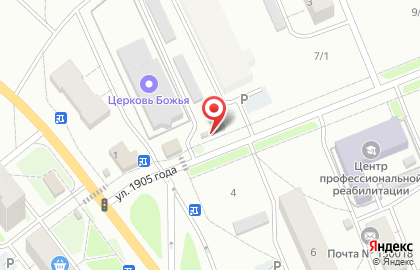 Павильон по продаже овощей и фруктов по продаже овощей и фруктов в Ярославле на карте