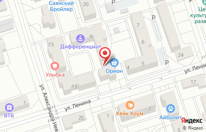 Магазин продуктов Лукошко в Шелехове на карте