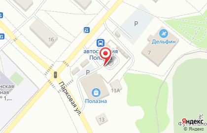 Магазин фруктов и овощей на Парковой улице на карте