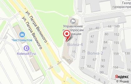 Управление по Лицензионно-разрешительной Работе Гувд спб и ло, Сосновоборское Отделение на карте