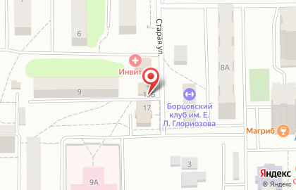 Велес на Институтской улице на карте