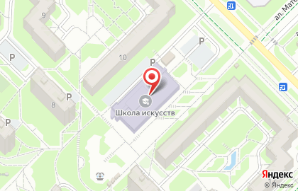 Детская школа искусств р.п. Кольцово на карте