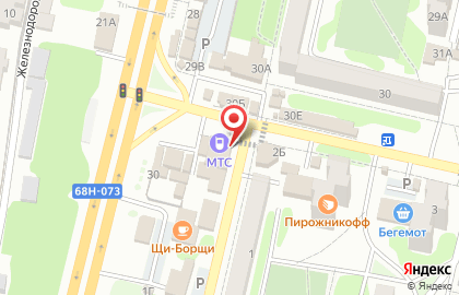 Магазин Дубки в Тамбове на карте