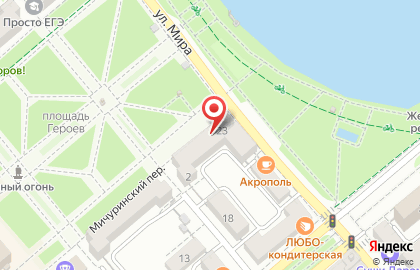 Ювелирная мастерская Ювелир-Центр в Новороссийске на карте