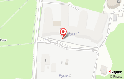 Русь в Светлогорске на карте