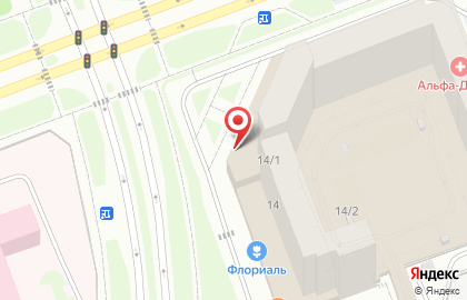 Торгово-офисный центр Взлетный на карте