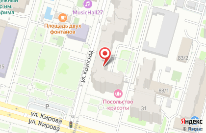 Банк ВТБ 24 на улице Кирова на карте