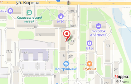 Ювелирный салон Золотая стрекоза на площади Ленина на карте