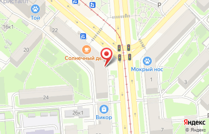 Агентство недвижимости Планета на площади Сибиряков-Гвардейцев на карте
