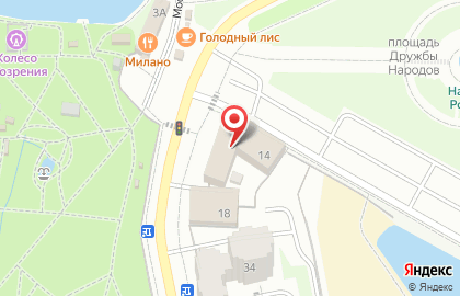 Банкомат Мордовпромстройбанк на Московской улице на карте
