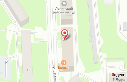 Ленинский округ Участок мировых судей на карте
