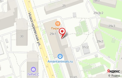 Mon salon на Новогиреевской улице на карте